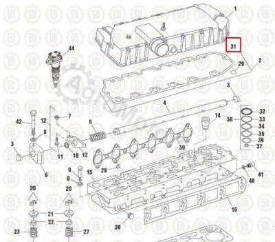 Прокладка клапанной крышки NAV1820909C1 Вид 1