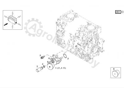 Насос топливный ORIGINAL DEUTZ 04103662AG Вид 2