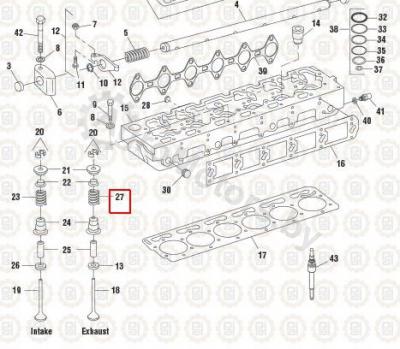 Пружина выпускного клапана NAV1825540C1 Вид 1